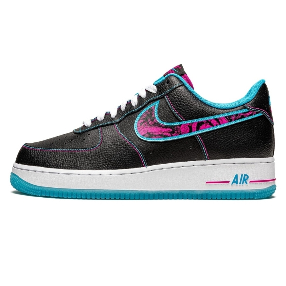 Nike Air Force 1s Miami Nights Shoes Men’s Sz 10.5